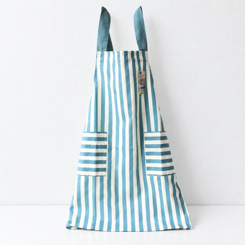 CouldNook Cross-Back Apron - Striped and Dot Color Options