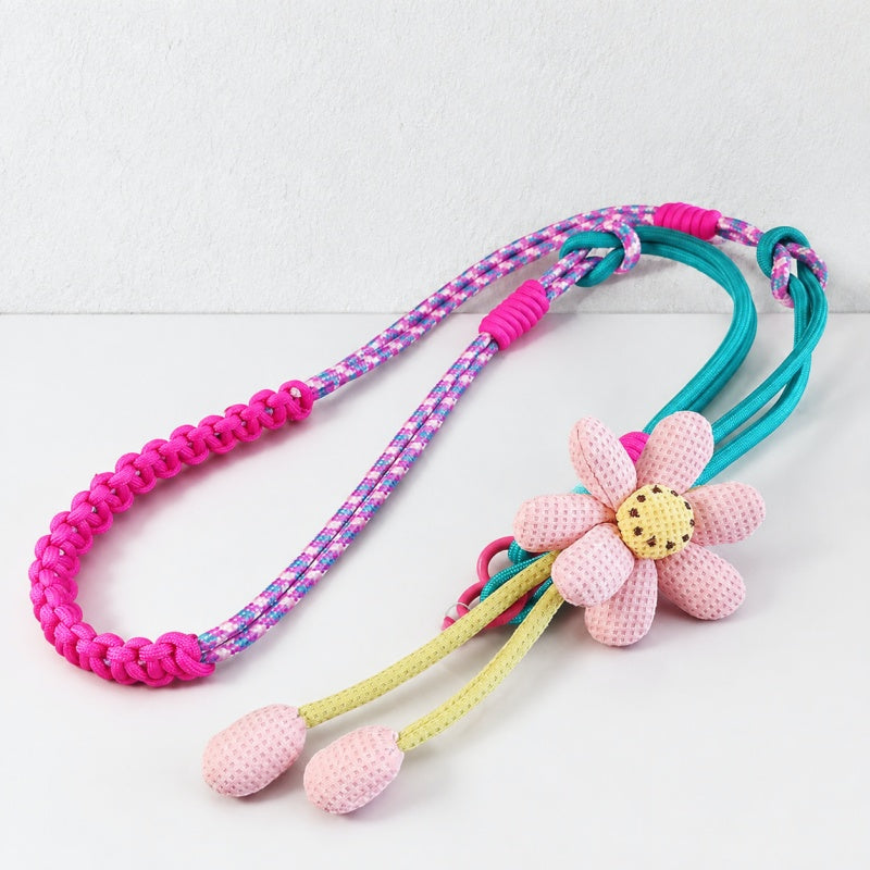 CouldNook Flower Accent Crossbody Phone Strap - Phone-Case Connector Hardware