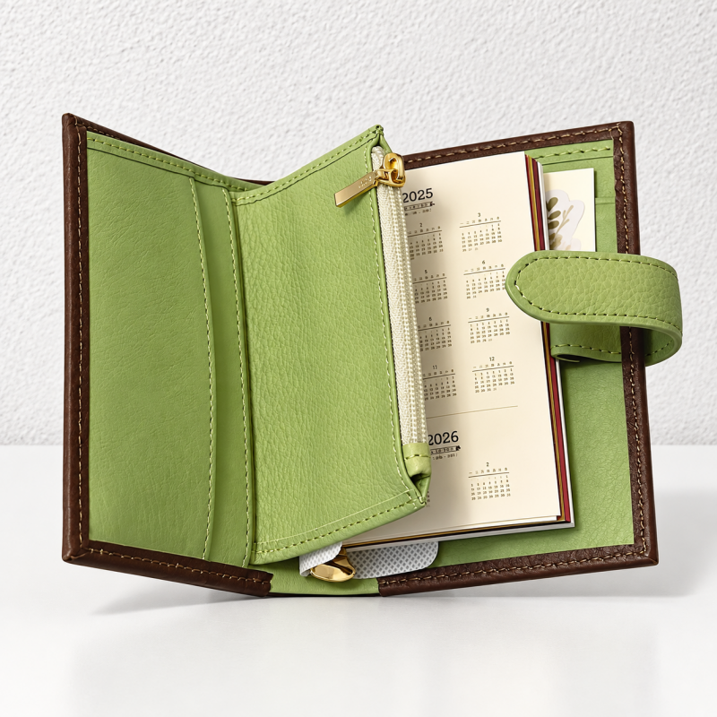 CouldNook Ring Binder Notebook - Snap Strap Pocket Cover