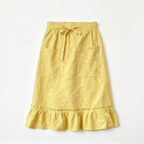 CouldNook Solid Gathered Apron - Flowing Color Choice Layer