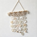 CouldNook Shell Wind Chime Material Kit - Finished Option Also Available