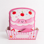 CouldNook Food-Shaped Stress Relief Notebook - Four Dessert Covers