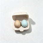 CouldNook Egg Fridge Magnet - Soft-Yolk Halves and Mini Egg Carton Options