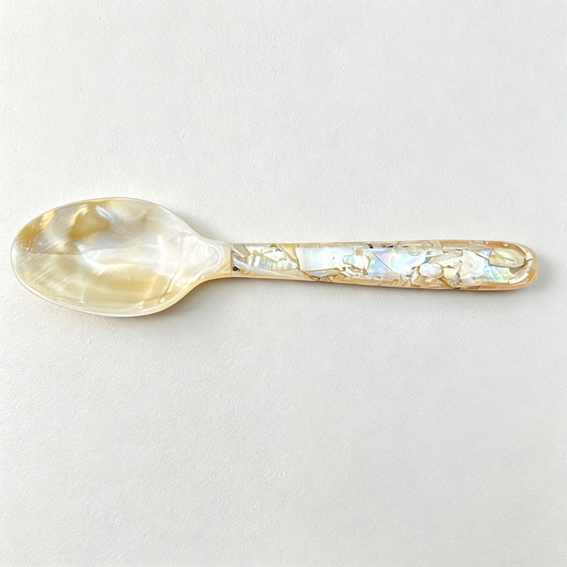 CouldNook MK2PEM6K16KU106 Condiment Spoon - Distinctive Decorative Profile Table Setting