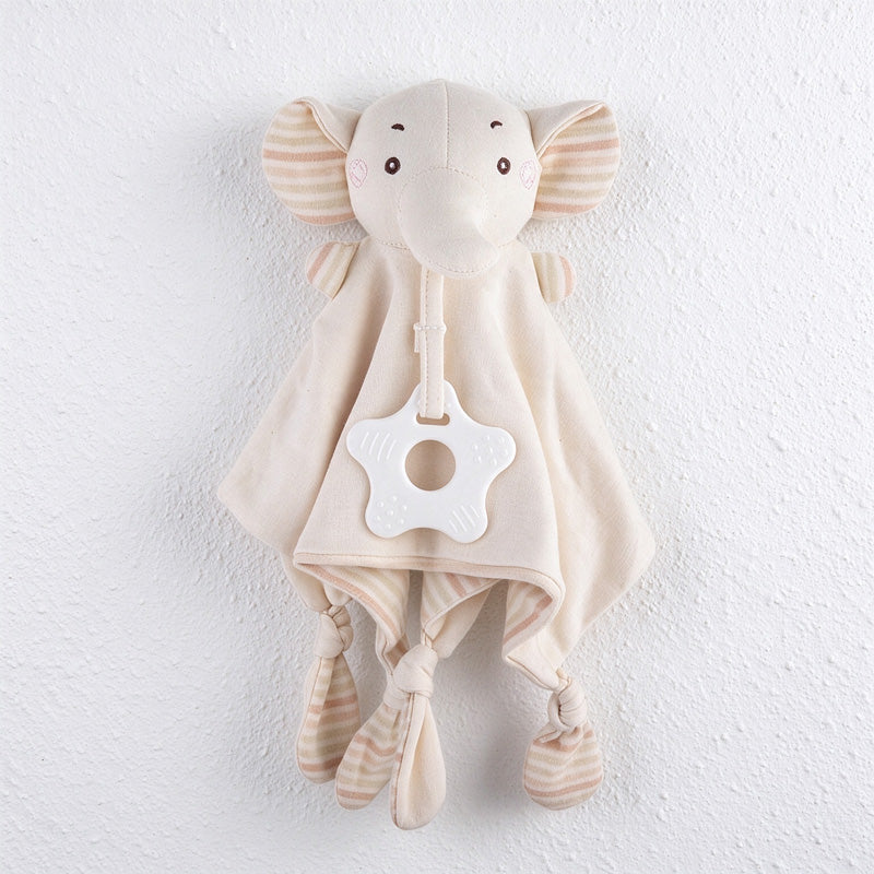 Animal Comfort Cloth with Rattle and Teether
