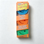 CouldNook Smiley Cleaning Sponge - Round Face Scrubber Options