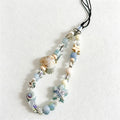 CloudNook Beaded Phone Wrist Strap-Ocean Shell Star Charms