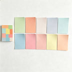 CouldNook Decorative Memo Pad - Non-Adhesive Patterned Sheets for Journal Collages