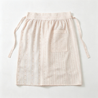 CouldNook Sheer Check Waist Apron - Simple Storage Accent