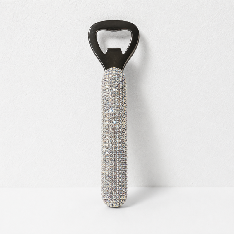 CouldNook Rhinestone Bottle Opener - Stainless Beer Tool