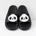 CouldNook Panda EVA Slides - Black and White Color Options