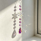 CouldNook Snowflake Suncatcher - Beaded Strand And Shaped Pendant Options