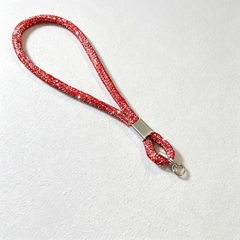 CouldNook Rhinestones Set Phone Strap with Figure-Eight Links