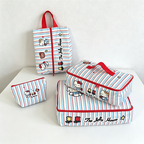 CouldNook Travel Packing Organizer - Zippered Patterned Size Options