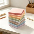 CouldNook Muted Sticky Note 8PCS Set - Eight Square Pads