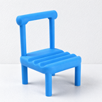 CouldNook Chair Phone Stand - Grooved Seat and Removable Miniature Backrest