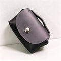 CouldNook Minimalist Leather Coin Pouch - Niche Flip-Top Earphone Bag