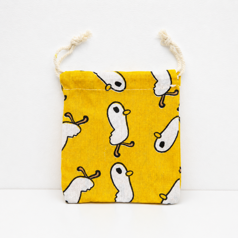 CouldNook Printed Drawstring Storage Bag - Three Size Choices