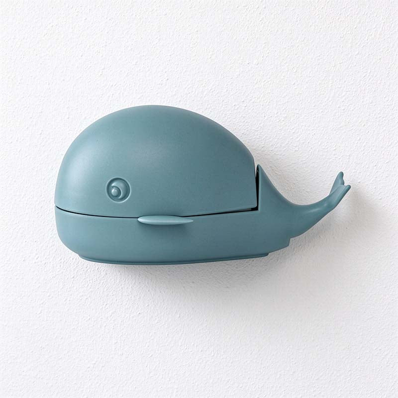 CouldNook Whale Laundry Brush - Matching Tail Holder