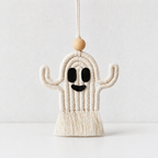 CouldNook Halloween Keychain Charm - Beaded Loops and Rope Motifs