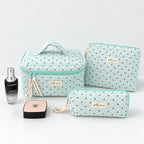 CouldNook Quilted Makeup Bag - Three Storage Formats