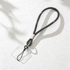 CouldNook Rhinestones Set Wrist Phone Strap with Figure-Eight Links