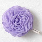 CouldNook Rose Bath Pouf - Layered Petals and Gradient Mesh