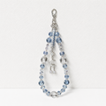 CouldNook Clear Moon and Star Beaded Phone Charm