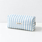 CouldNook Striped Makeup Pouch - Ring Zipper Pull