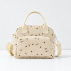 CouldNook Patterned Lunch Bag - Carry Handles and Shoulder Strap