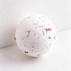 CouldNook Milk Rose Bath Bomb - Petal Speckled Sphere