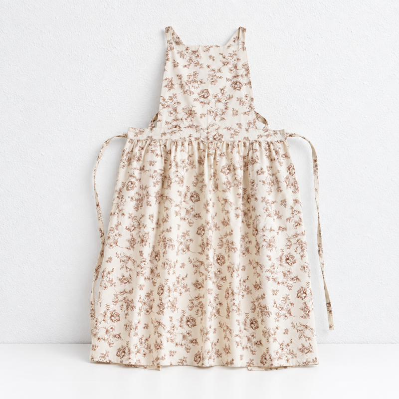 CouldNook Printed Cotton Apron - Three Sleeveless Designs Collection