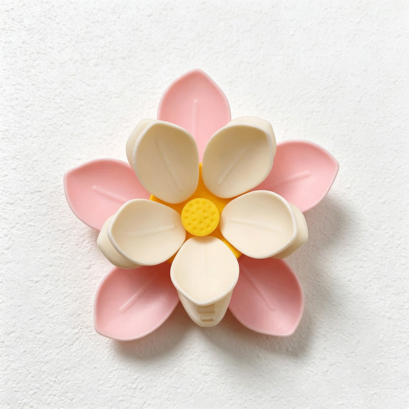 CouldNook Lotus Magnetic Bag Clip - Layered Floral Design