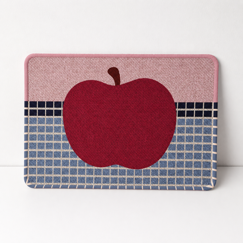 CouldNook Printed Floor Mat - Fruit and Geometric Designs