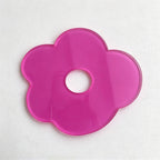 CouldNook Flower Coaster - Translucent Acrylic Petals and Open Round Center