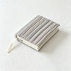 CouldNook Fabric Book Cover - Fine Stripes and Flexible Wrap Design