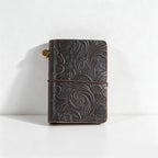 CouldNook Mini Vintage Embossed Carved - Leather Traveler’s Notebook