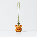 CouldNook Wood-Look Zodiac Phone Charm - Loop Cord Attachment