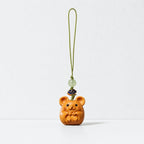 CouldNook Wood-Look Zodiac Phone Charm - Loop Cord Attachment