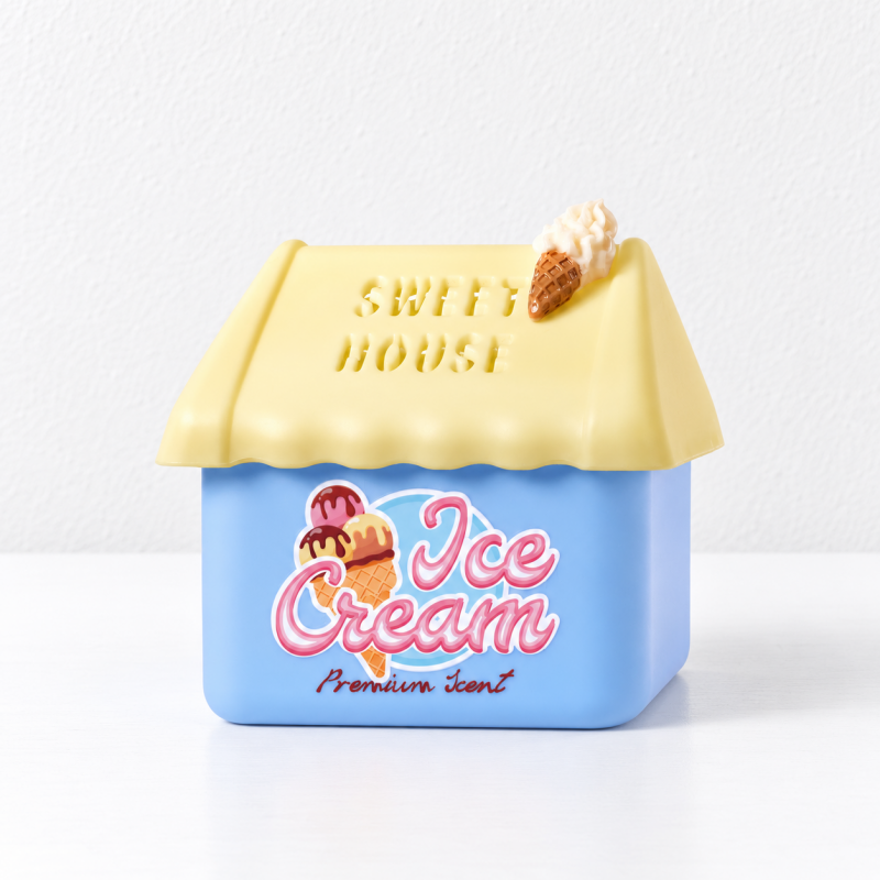 CouldNook Dessert House Air Freshener - Colorful Pitched Roof