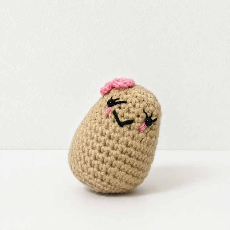 CouldNook Yarn Character Doll Ornament - Assorted Animal Shapes