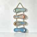 CouldNook Wall-Mounted Slipper Organizer - Space-Saving Bathroom Rack