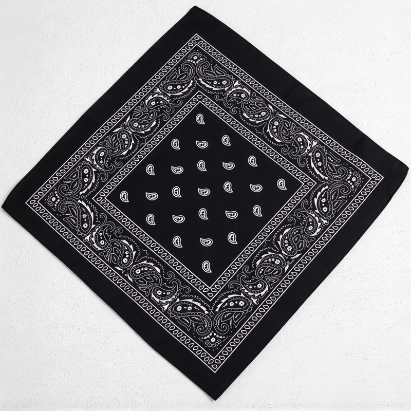 CouldNook Paisley Bandana - Square Shape And Ornamental Border