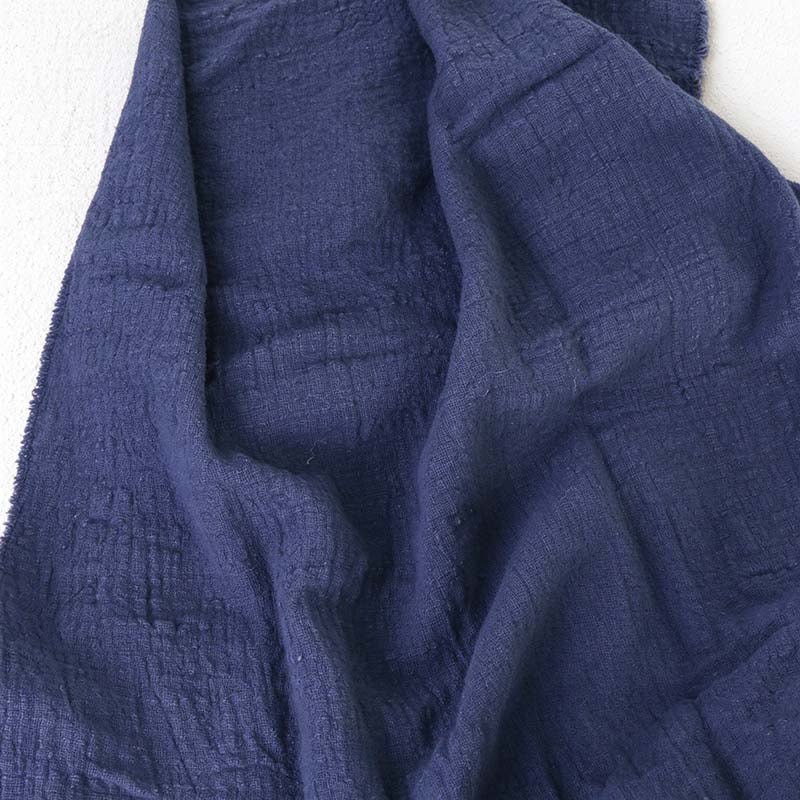 CouldNook Textured Table Cloth - Solid Colors and Soft Frayed Edges