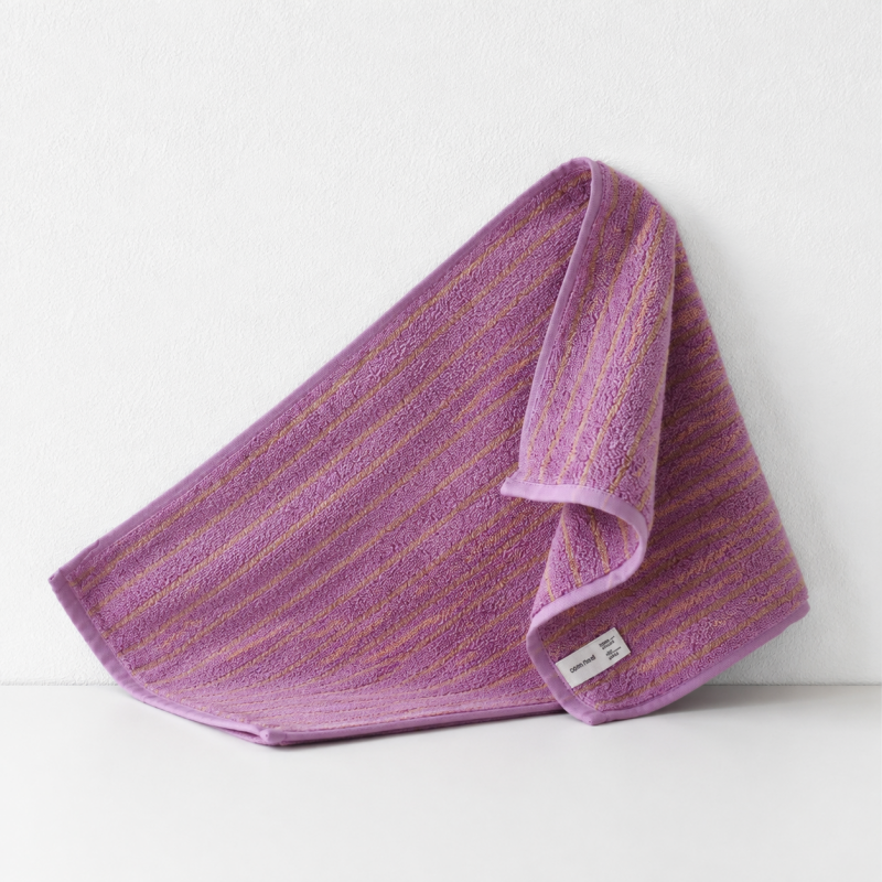 CouldNook Striped Cotton Towel - Face and Bath Size Options