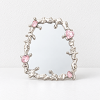 CouldNook Decorative Mirror Accessory - Sculpted Outlines And Ornamental Border Designs