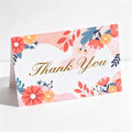 CouldNook Thank You Greeting Card - Floral Border Designs