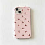 CouldNook  iPhone 17 Series 2-in-1 Cherry Print Phone Case - Smooth Base Cover