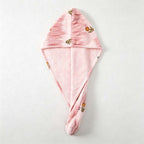 CouldNook Coral Fleece Hair Towel Wrap - Assorted Decorative Styles