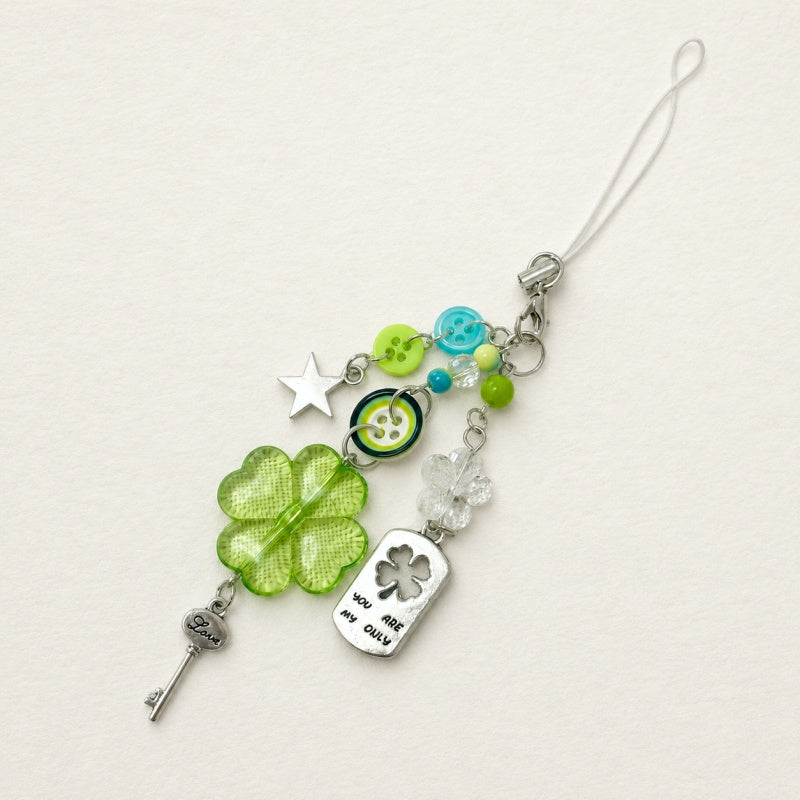 CouldNook Clover Cord Phone Charm - Loop Cord Attachment